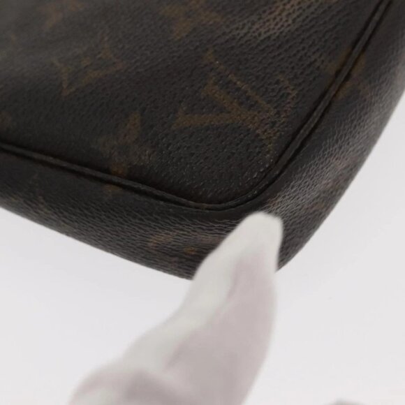 LOUIS VUITTON Monogram Pochette Accessoires Pouch M51980 LV Auth 145463 - Picture 3 of 16
